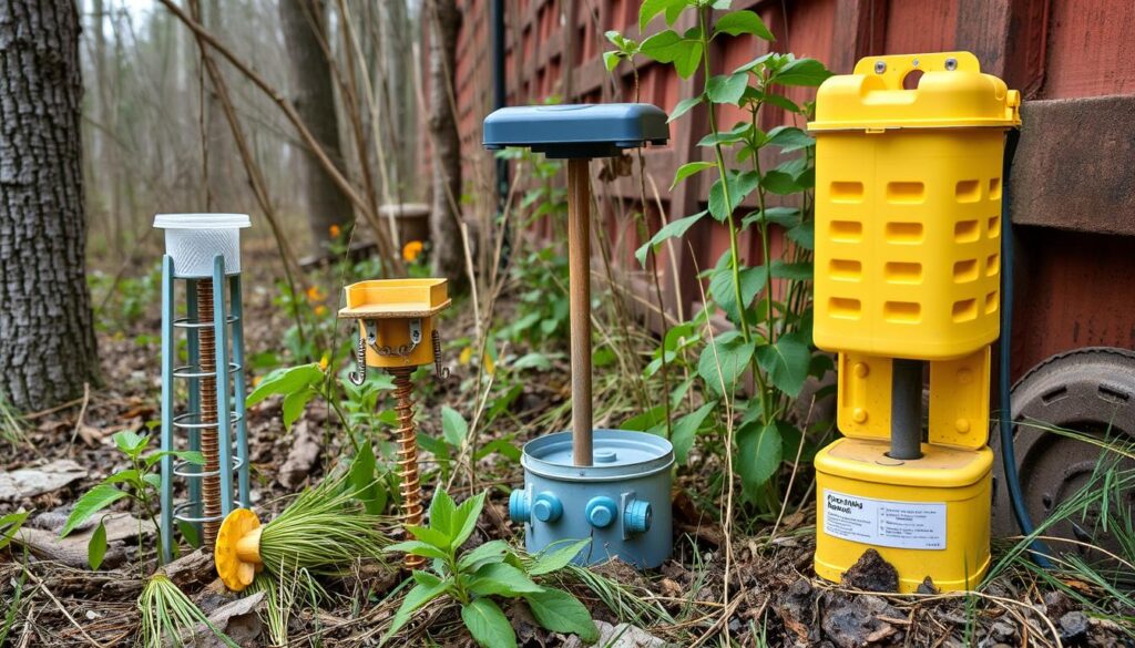 Mechanical methods for ant control