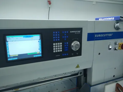 EUROCUTTER 800 TM SP3 - grafički nož - grafički stroj - giljotina